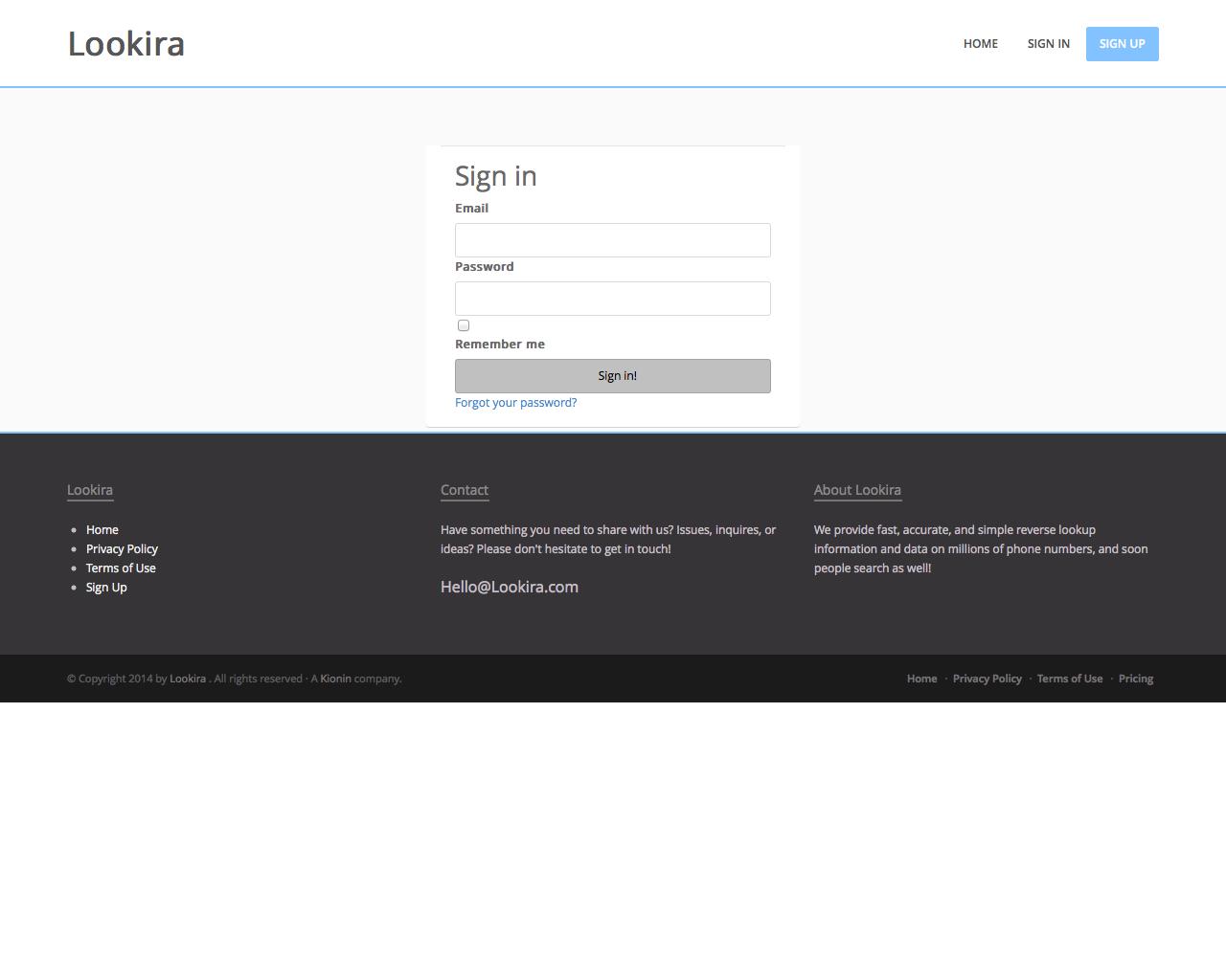 Website Owner Lookup >> Web Design Example A Page On Lookira Com Crayon Website Owner Lookup >> Web Design Example A Page On Lookira Com Crayon