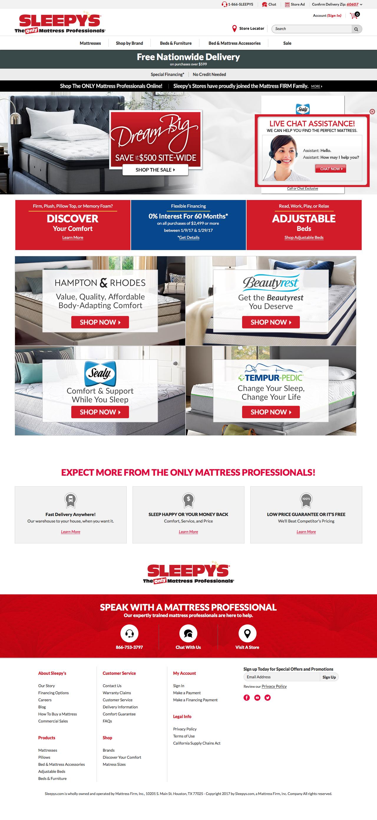 sleepy s the mattress professionals