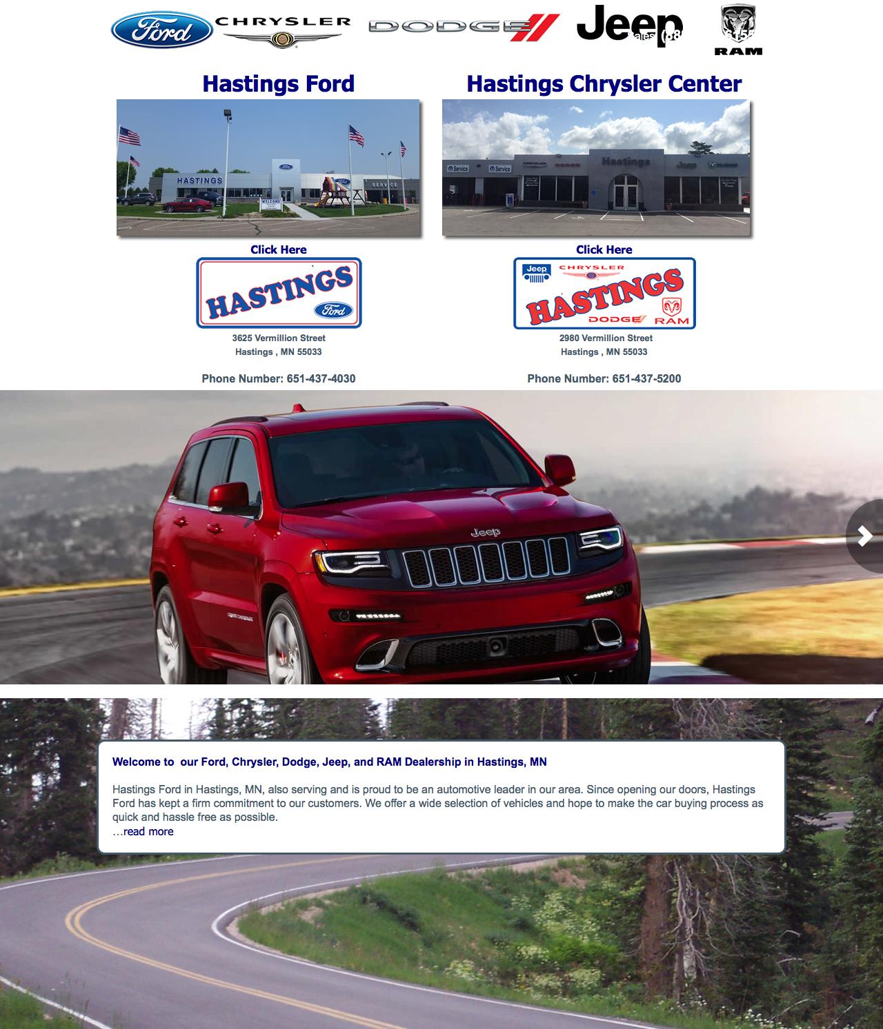 Chrysler Dealerships Mn >> Web Design Example A Page On Hastingsautos Com Crayon Chrysler Dealerships Mn >> Web Design Example A Page On Hastingsautos Com Crayon