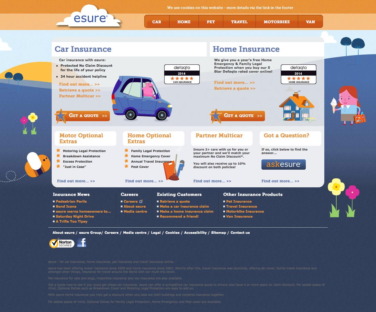 Esure Claims Number >> Web Design Example A Page On Esure Com Crayon Esure Claims Number >> Web Design Example A Page On Esure Com Crayon