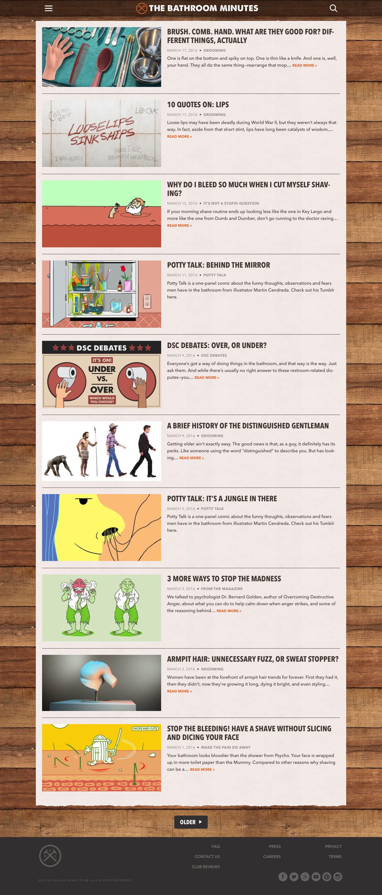 dollar shave club competitive